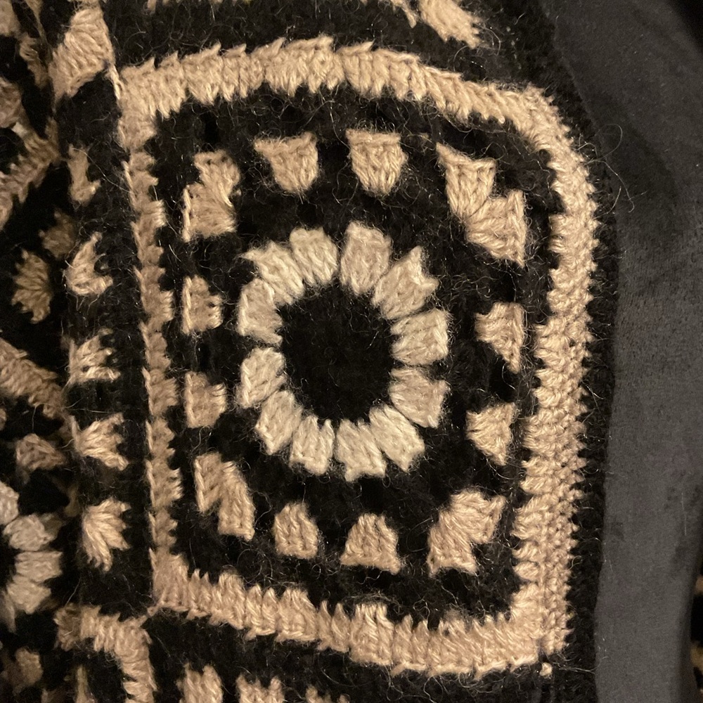 Mohair Granny Square Cardigan - Picture 5 of 5